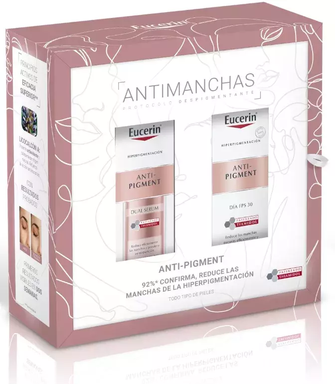 EUCERIN PACK ANTIMANCHAS CREMA DIA SPF30 + DUAL SERUM