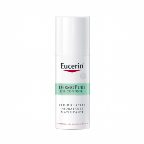 EUCERIN DERMOPURE FLUIDO FACIAL HIDRATANTE MATIFICANTE 50ML